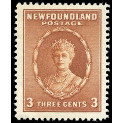 newfoundland stamp 187i queen mary 3 1932