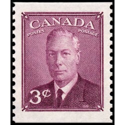canada stamp 286as king george vi 3 1950