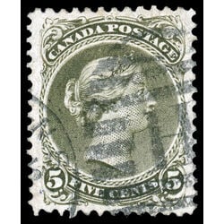 canada stamp 26 queen victoria 5 1875 U VF 021