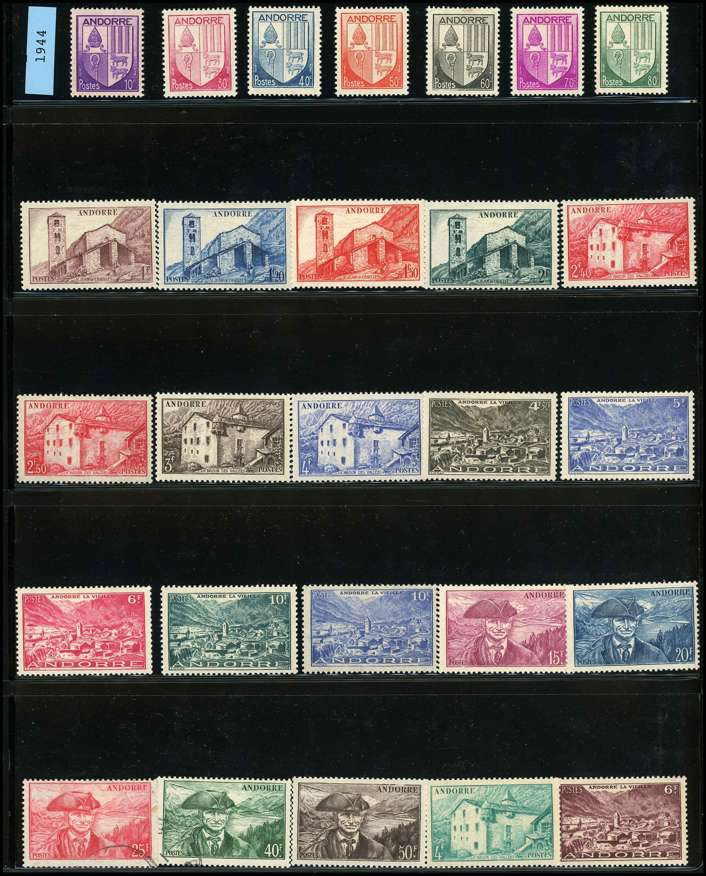 Acheter Collection de timbres de l Andorre Arpin Philatélie