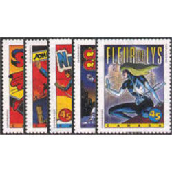 canada stamp 1579 83 comic book superheroes 1995