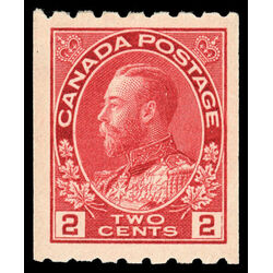 canada stamp 124 king george v 2 1913 M VF 043