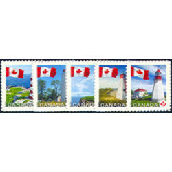 canada stamp 2249s flags and lighthouses 2007