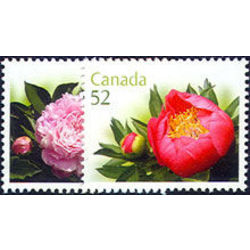 canada stamp 2260as peonies 2008