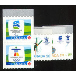 canada stamp 2307as olympic emblems and mascots definitives coils 2009