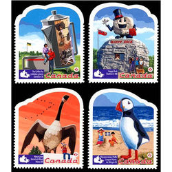 canada stamp 2398 2401 roadside attractions 2 2010