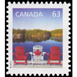 canada stamp 2693 chairs on dock 63 2013