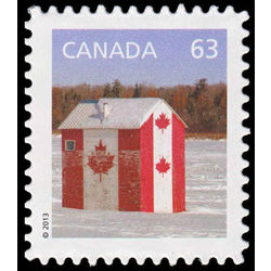 canada stamp 2697 fishing hut 63 2013