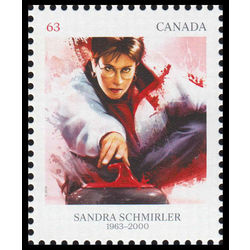 canada stamp 2704b sandra schmirler 1963 2000 63 2014