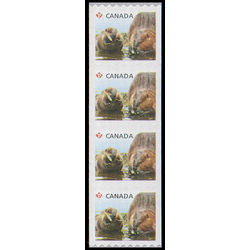 canada stamp 2711 strip beavers 2014