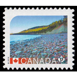 canada stamp 2722 miguasha national park qc 2014