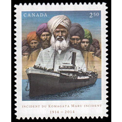 canada stamp 2732i komagata maru 2 50 2014