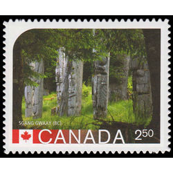 canada stamp 2743 sgang gwaay bc 2 50 2014