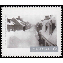 canada stamp 2760i la ville de quebec en hiver 2014