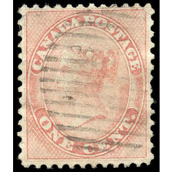 canada rare stamp 14iv queen victoria 1 1859