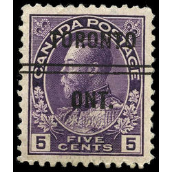 canada stamp 112xxa king george v 5 1924