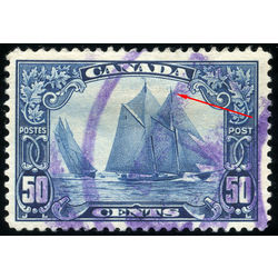 canada stamp 158iii bluenose 50 1929