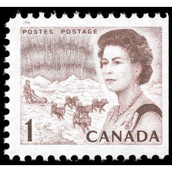 canada stamp 454aiiis queen elizabeth ii northern lights 1 1967