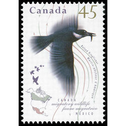 canada stamp 1567i belted kingfisher 45 1995