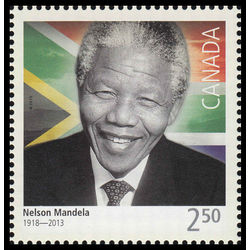 canada stamp 2805i nelson mandela 1918 2013 2 50 2015