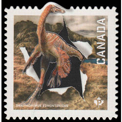 canada stamp 2823d ornithomimus edmontonicus 2015