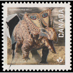 canada stamp 2826 chasmosaurus belli 2015