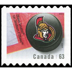 canada stamp 2668ii ottawa senators 63 2013