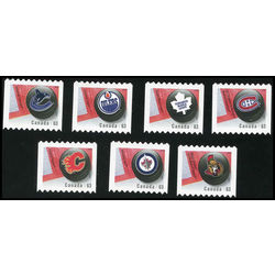 canada stamp 2662ii 2668ii canadian nhl team logos 2013