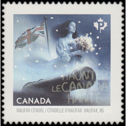 canada stamp 2863 gray lady of the halifax citadel halifax ns 2015