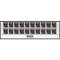 canada stamp 1674ii decorative ironwork 2 2002 PLATE BLOCK OF 20