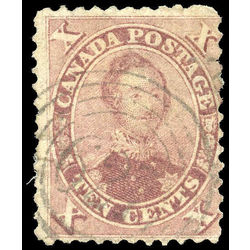 canada stamp 17 hrh prince albert used defect 10 1859