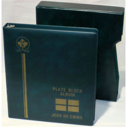 brilliant uni safe plate block stamp albums used