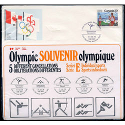 canada 1976 olympic first day covers