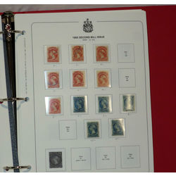 the canadian revenue stamp album used with stamps