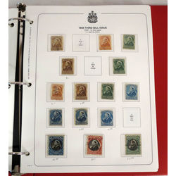 the canadian revenue stamp album used with stamps