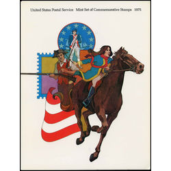 1975 usps commemorative stamp collection