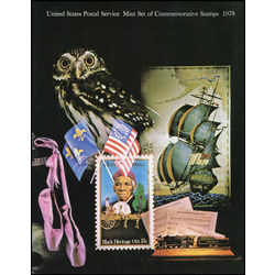 1978 usps commemorative stamp collection