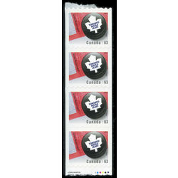 canada stamp 2664 toronto maple leafs 63 2013 m vfnh strip 4