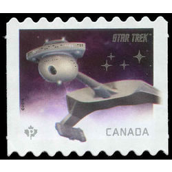 canada stamp 2914 klingon battle cruiser 2016