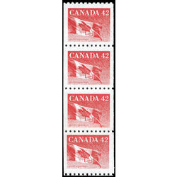 canada stamp 1394i flag 1991