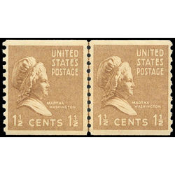 us stamp postage issues 840lpa martha washington 1939