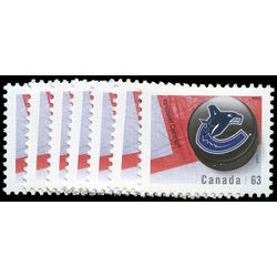 canada stamp 2661as canadian nhl team logos 2013