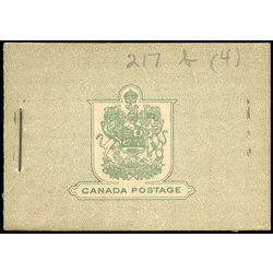 canada stamp bk booklets bk24 king george v 1935