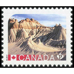 canada stamp 2963a dinosaur provincial park ab 2017