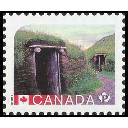 canada stamp 2963d l anse aux meadows national historic site nl 2017