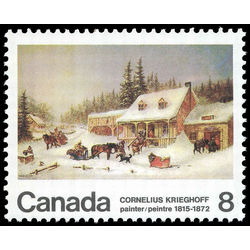 canada stamp 610iii the blacksmith s shop 8 1972