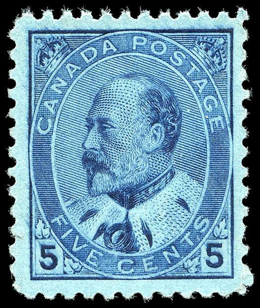 Buy Canada #91 - Edward VII (1903) 5¢ - Mint - Very Fine no gum (M-VF ...