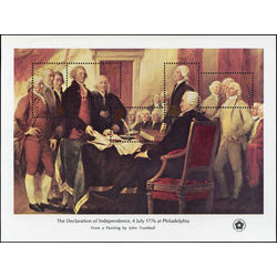 united states bicentennial souvenir sheets