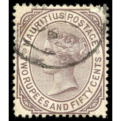 mauritius stamp 67 mauritius 1880