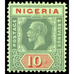 nigeria stamp 32a nigeria 10sh 1932